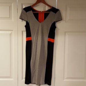 French Connection color block dress